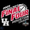 Houston Cougars 2025 Final Four Basketball SVG Design