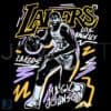 Magic Johnson Lakers Tribute PNG Chalked Up Style