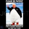 Penguin Protest Anti Trump PNG Funny Hands Off Tariffs Design