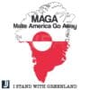 Stand With Greenland Make America Go Away SVG Design