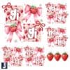 Sweet Summer Strawberry Mama Mimi PNG Bundle for Mothers Day