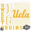 UCLA Bruins 2025 Sweet 16 SVG NCAA Womens Basketball