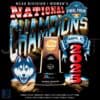 UConn Huskies 2025 NCAA Champs Basketball PNG Download